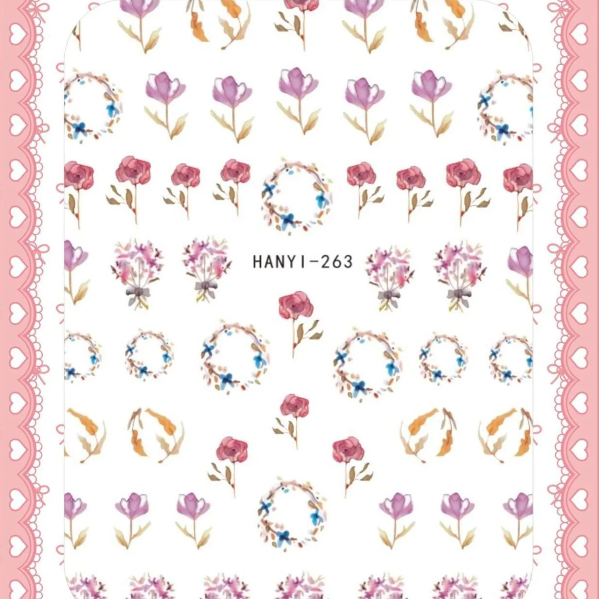 Nail Art Stickers HANYI - Image 10
