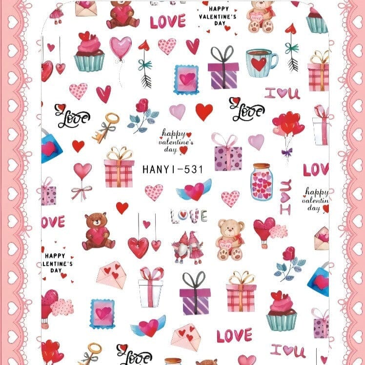 Nail Art Stickers HANYI - Image 27