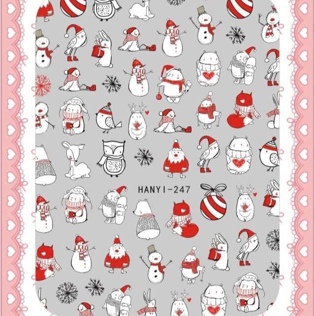 Nail Art Stickers HANYI - Image 29