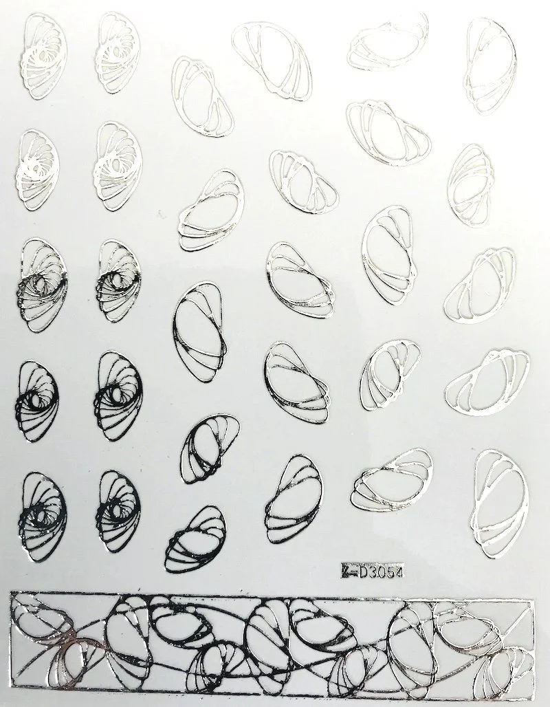 Nail Art Stickers LINES Collection - Image 12
