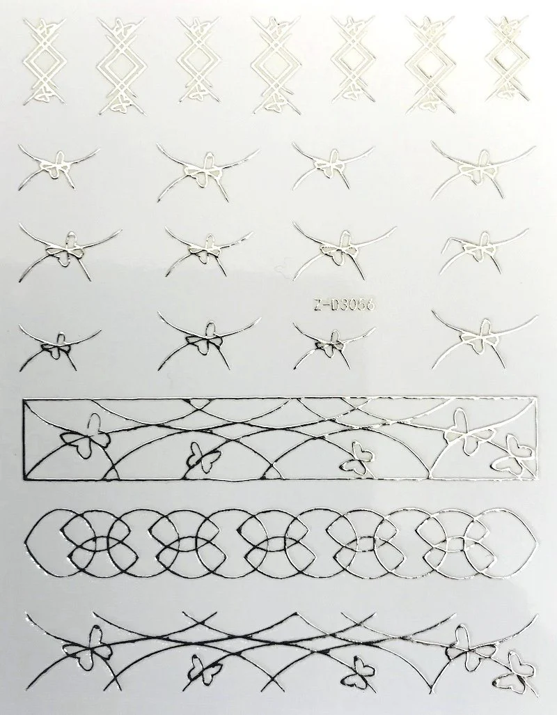 Nail Art Stickers LINES Collection - Image 16