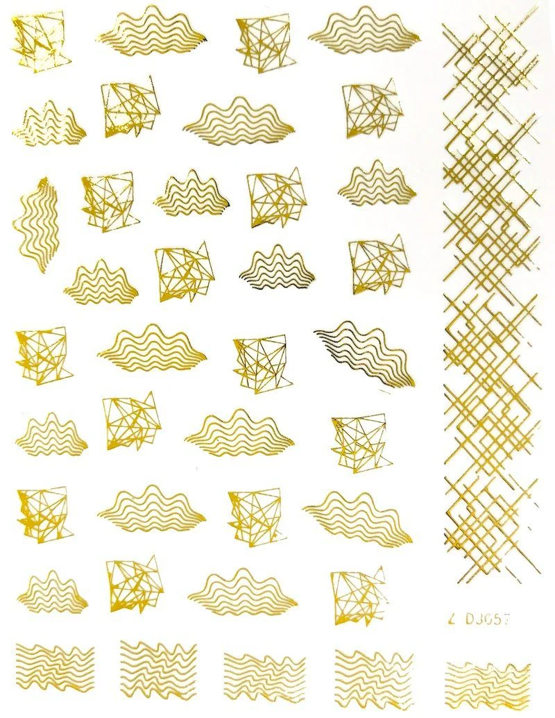 Nail Art Stickers LINES Collection - Image 17