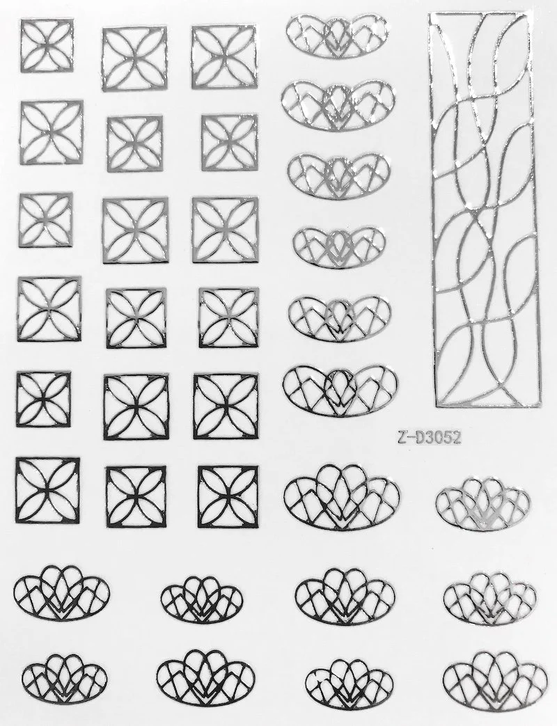 Nail Art Stickers LINES Collection - Image 9