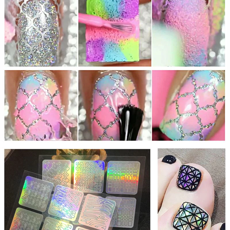 Nail Art Vinyl Stencils & Stickers - Image 3