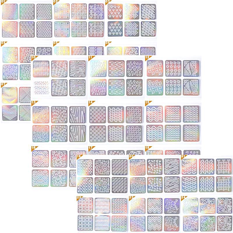 Nail Art Vinyl Stencils & Stickers - Image 4