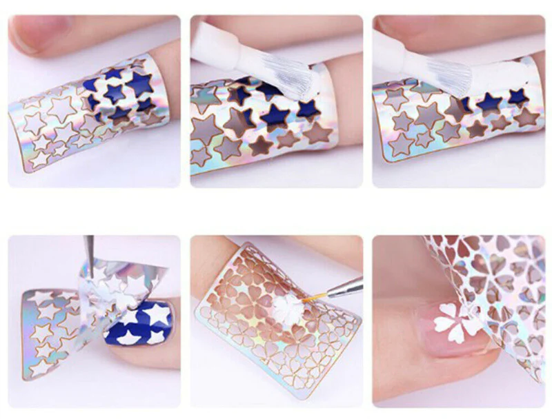 Nail Art Vinyl Stencils & Stickers - Image 6