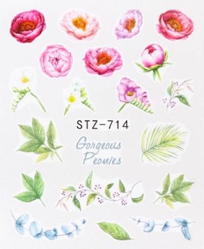 Nail Art Water Transfer Decals STZ Collection - Image 4