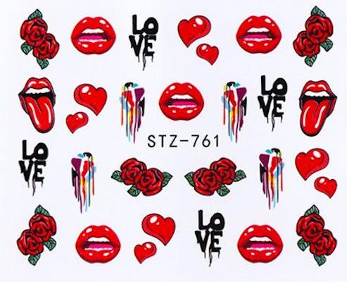 Nail Art Water Transfer Decals STZ Collection - Image 5