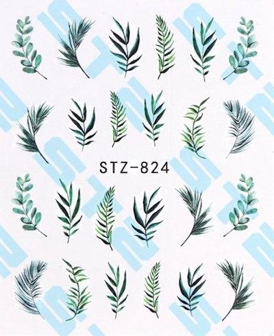 Nail Art Water Transfer Decals STZ Collection - Image 7