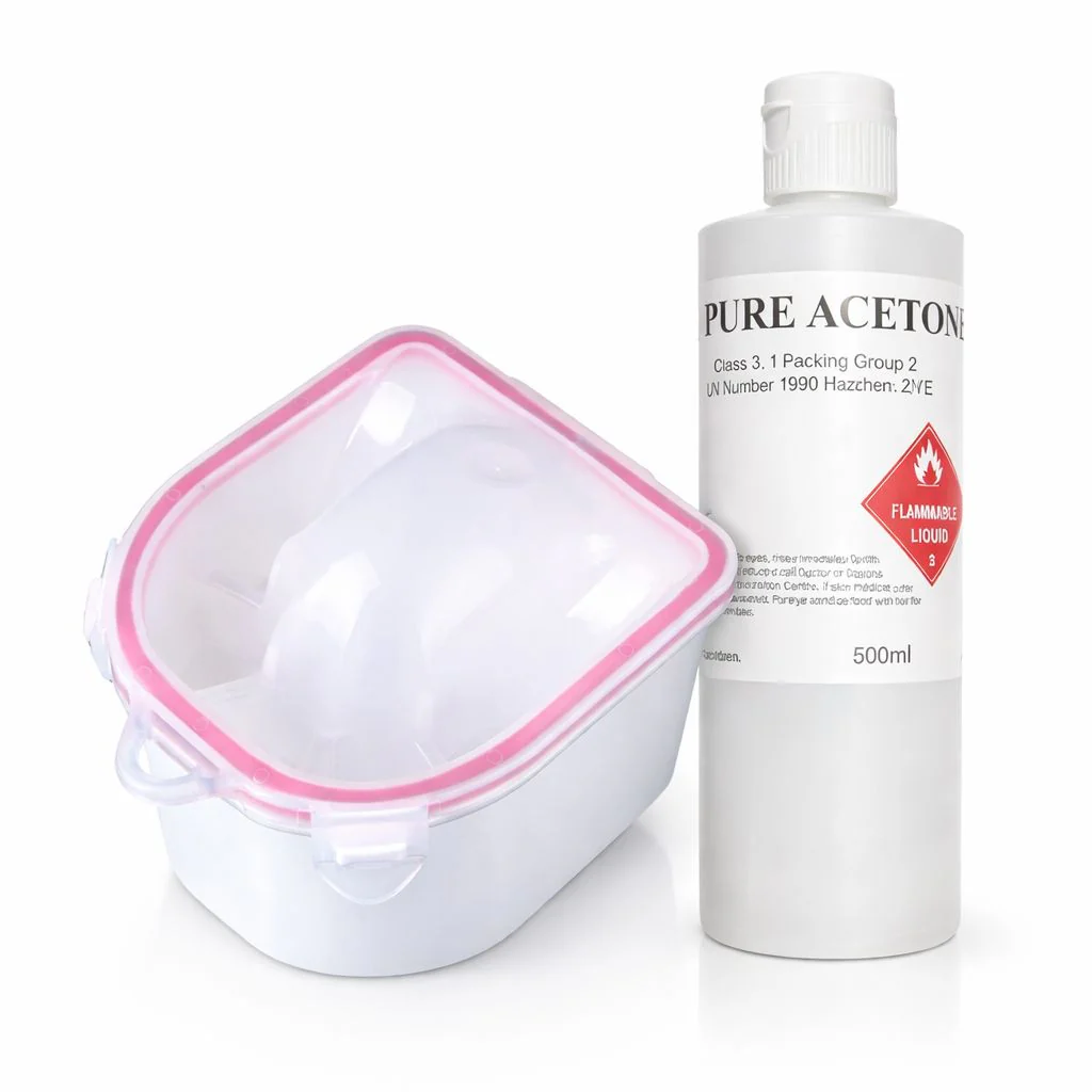 Removal Pack - Nail Bath + 100% Pure Acetone - Image 5