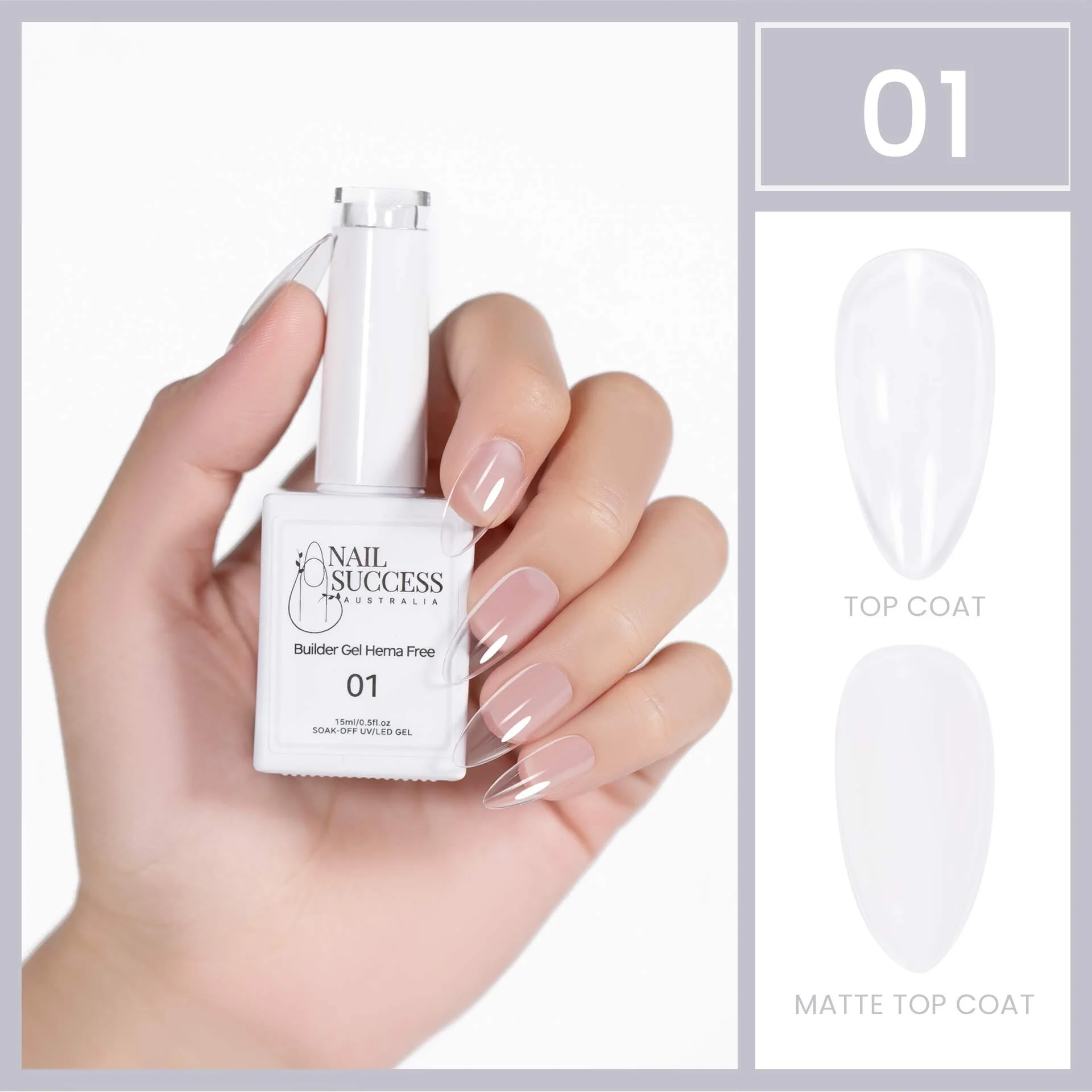 Nail Builder Gel Hema Free - Image 15
