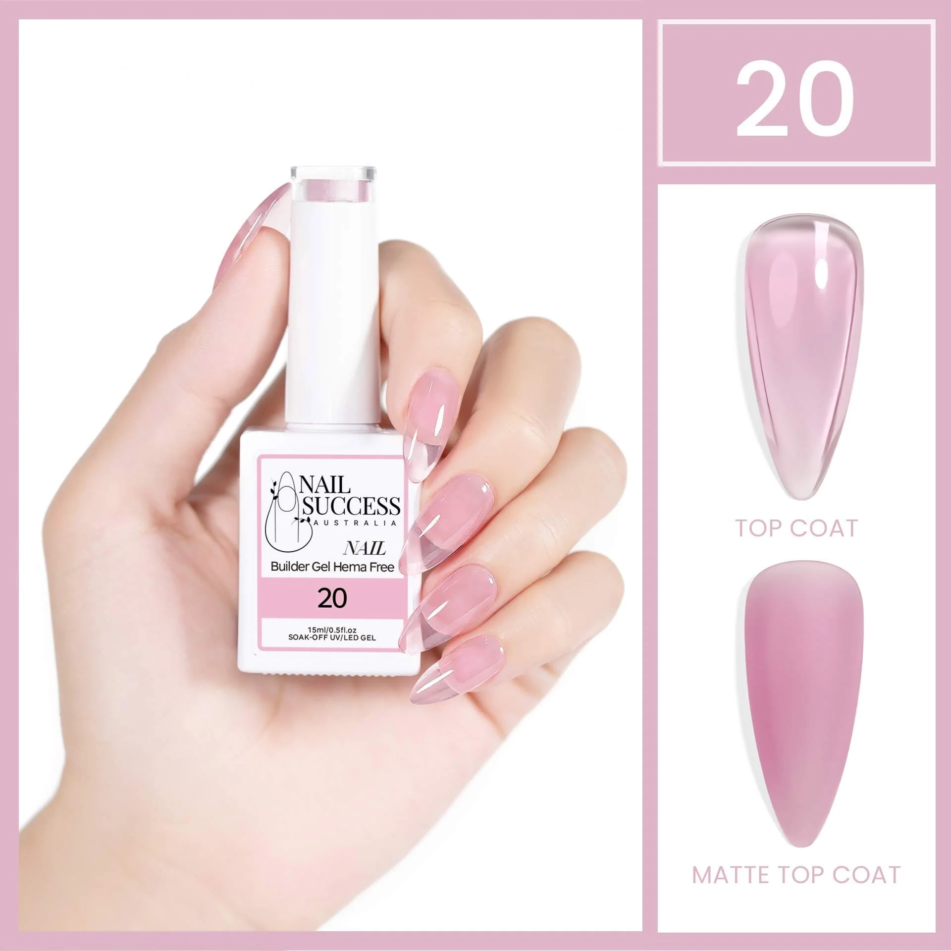 Nail Builder Gel Hema Free - Image 40
