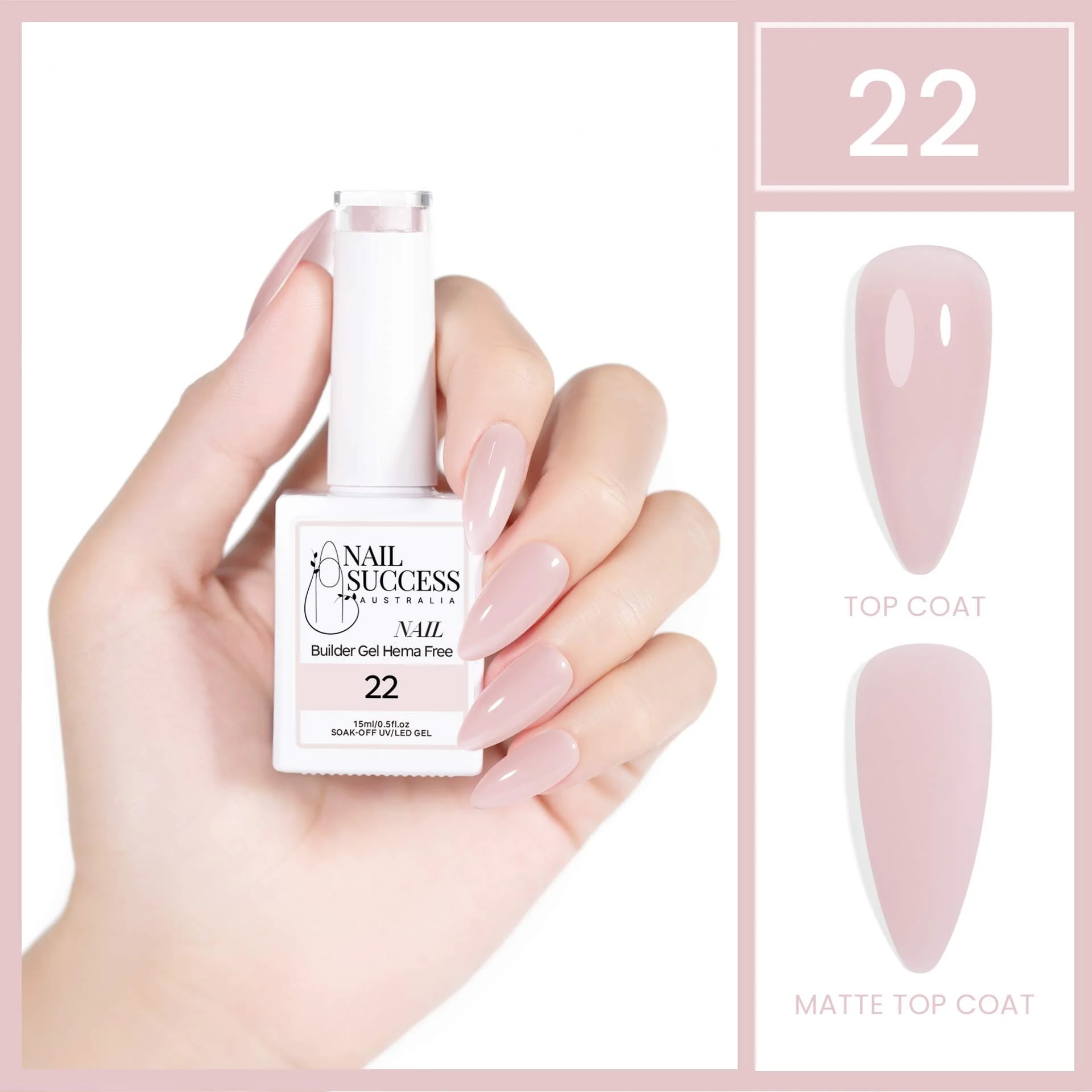 Nail Builder Gel Hema Free - Image 42
