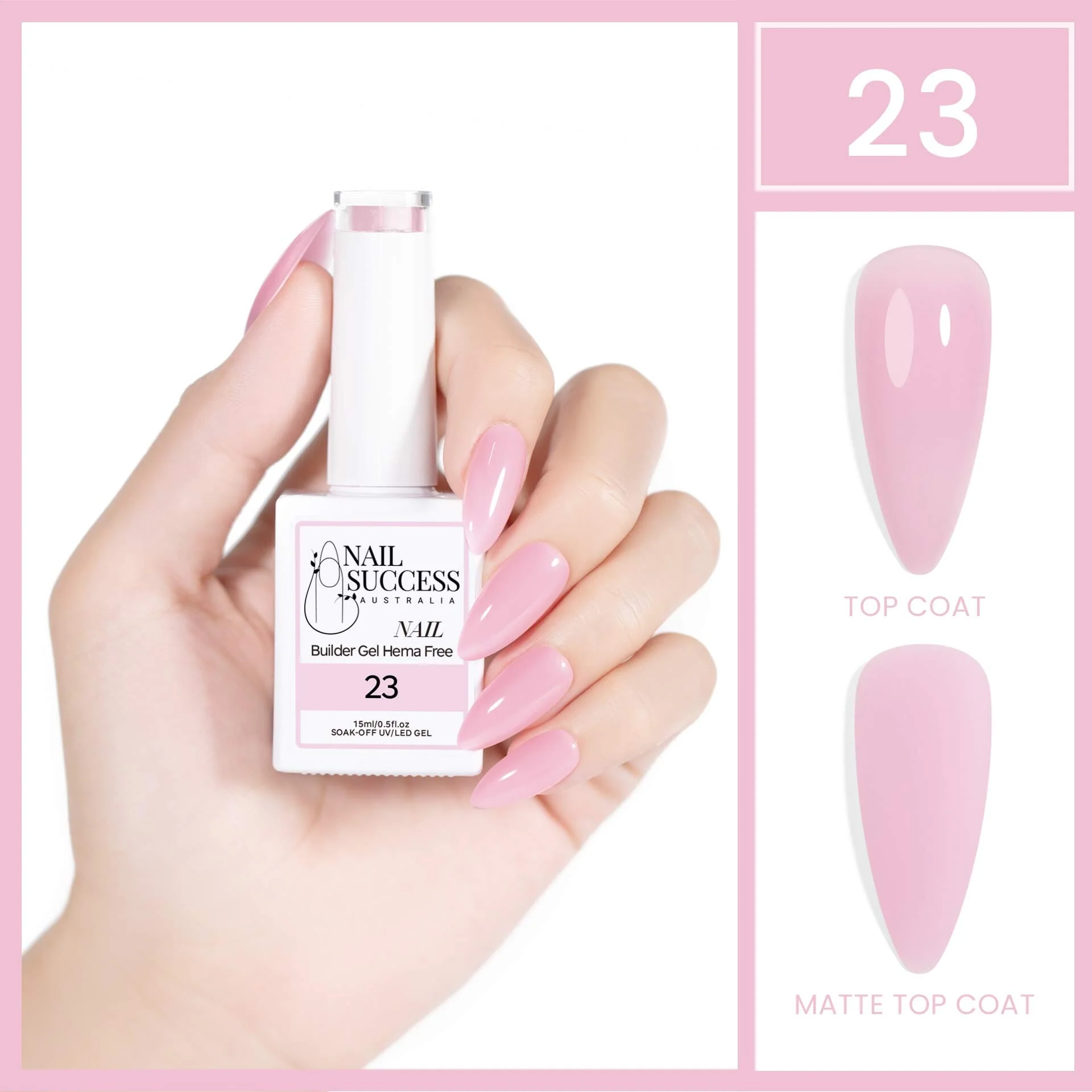 Nail Builder Gel Hema Free - Image 43