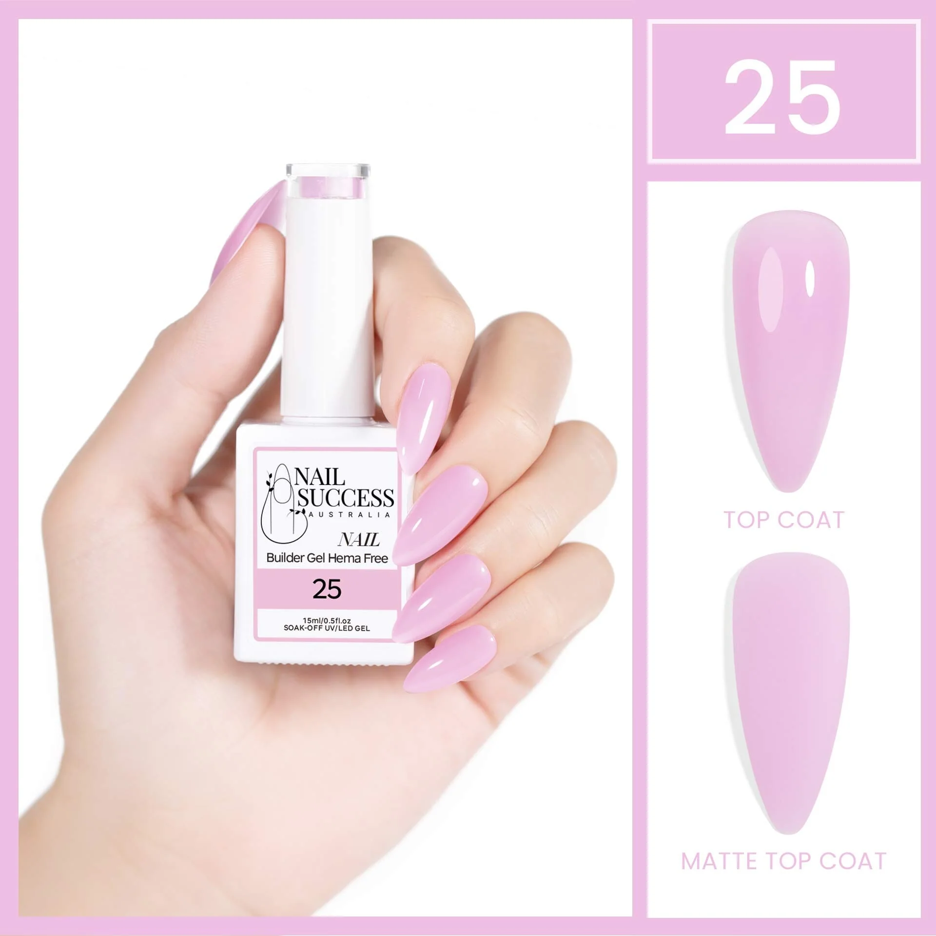 Nail Builder Gel Hema Free - Image 45