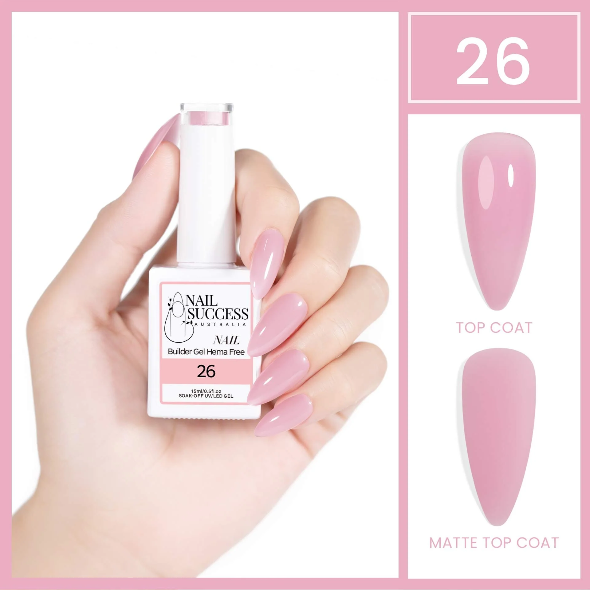 Nail Builder Gel Hema Free - Image 46