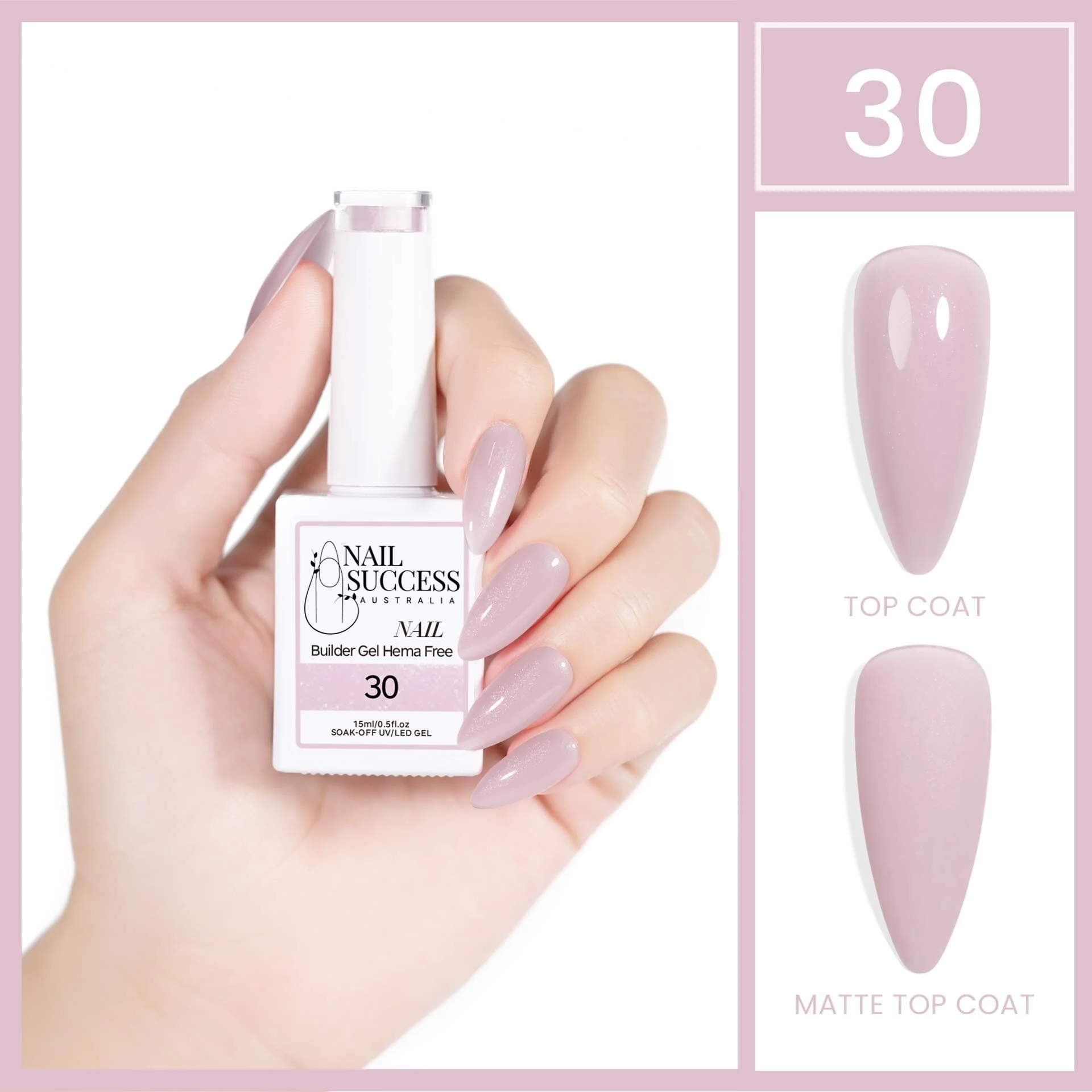 Nail Builder Gel Hema Free - Image 50
