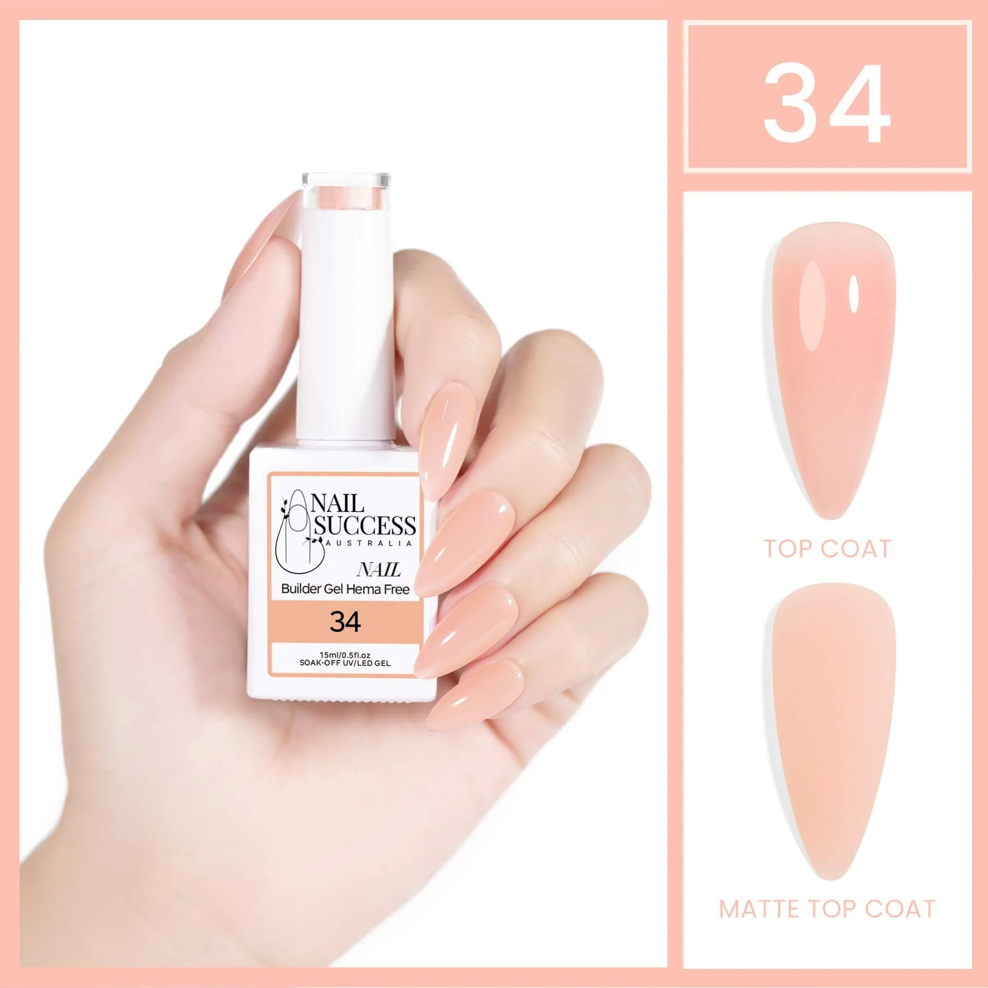 Nail Builder Gel Hema Free - Image 54