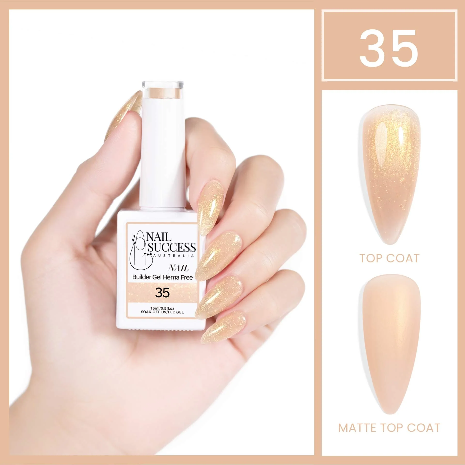 Nail Builder Gel Hema Free - Image 57