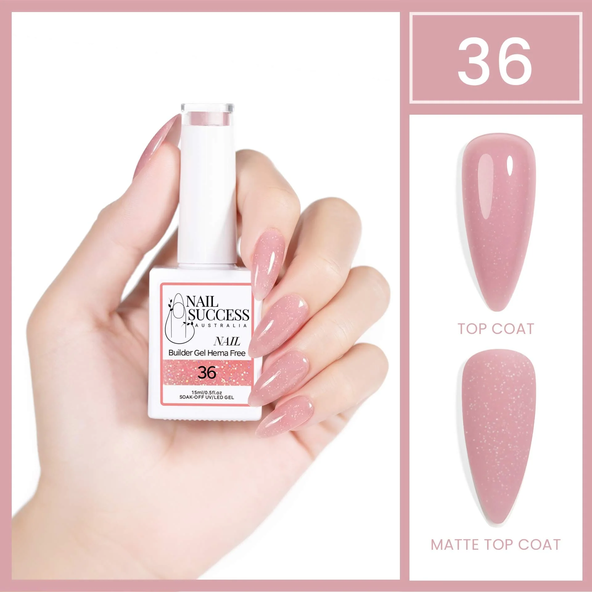 Nail Builder Gel Hema Free - Image 58