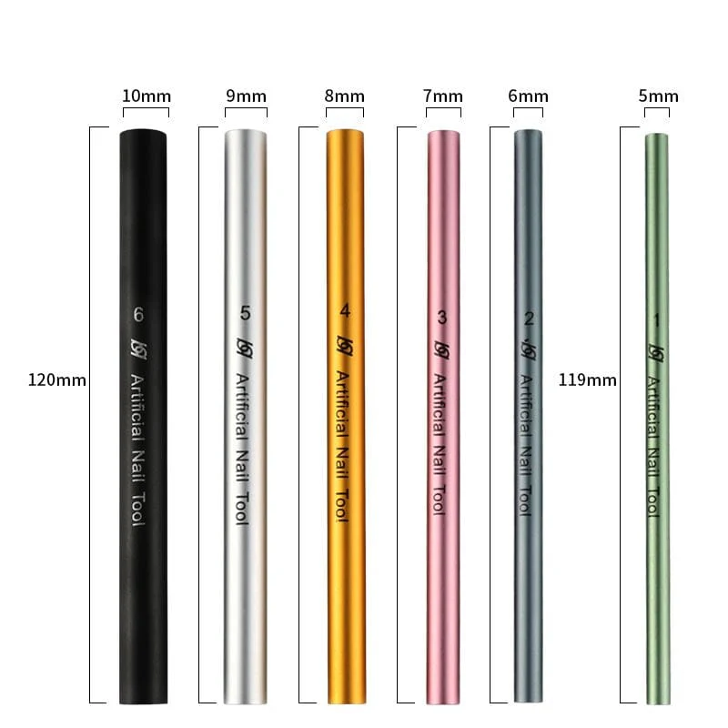 Nail C-Curve Shaping Sticks Set 6pcs - Image 5