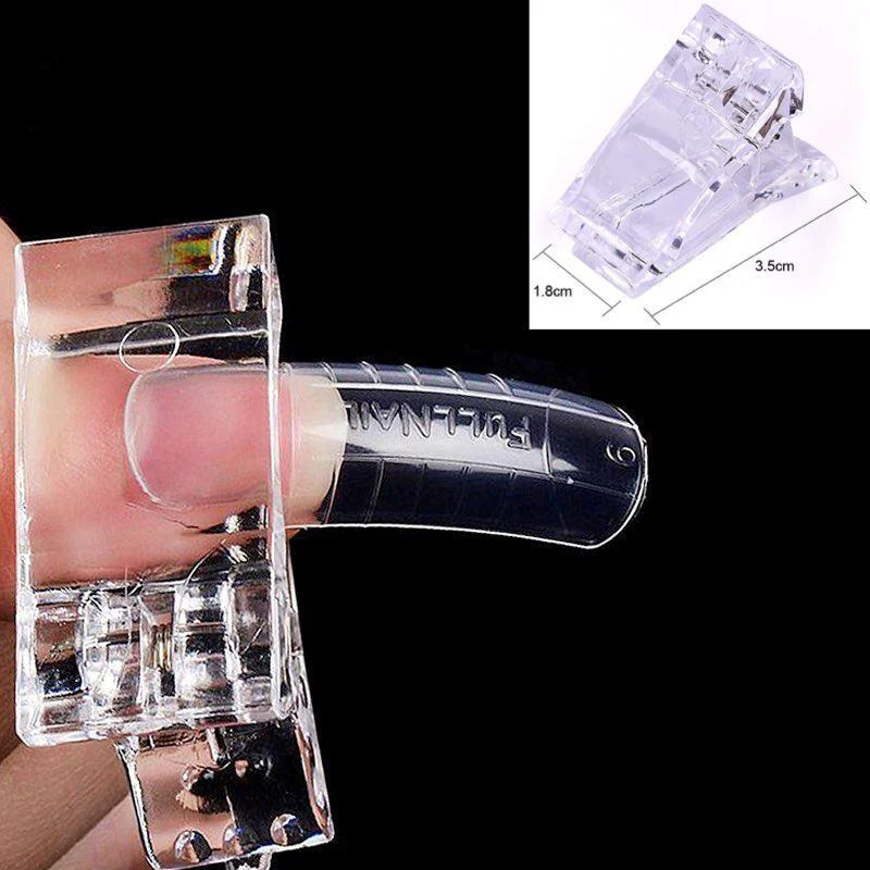 Nail Clips For Polygel 5pcs Pack - Image 3