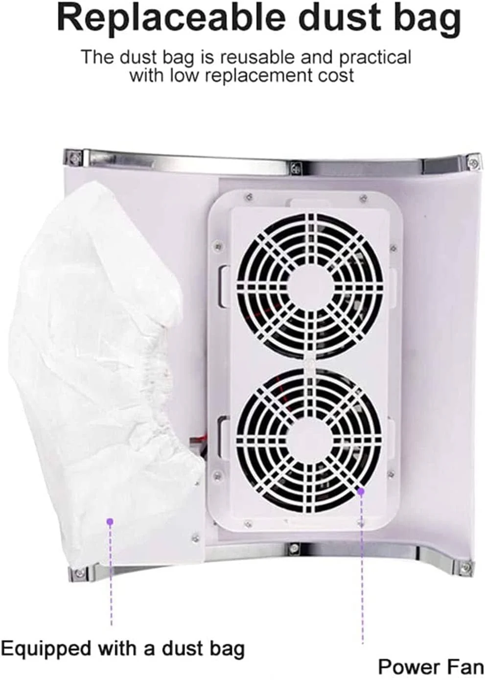 Nail Dust Collector Semi Circle - Image 10