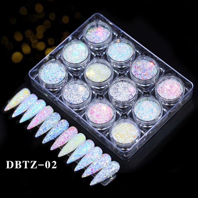 Nail Flakes Kit 12pcs - Image 4