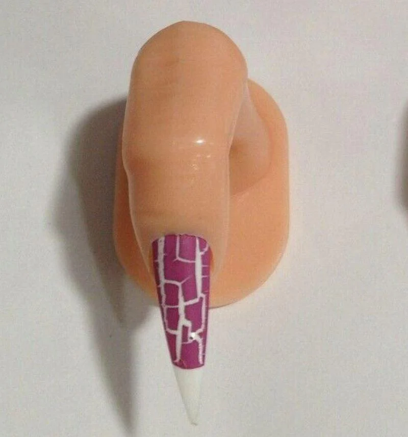 Nail Practice Finger - For Tips - Image 4