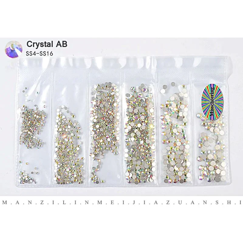 Nail Rhinestones Mixed Sizes Pack - Image 11