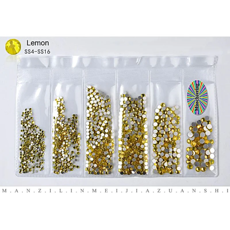 Nail Rhinestones Mixed Sizes Pack - Image 14