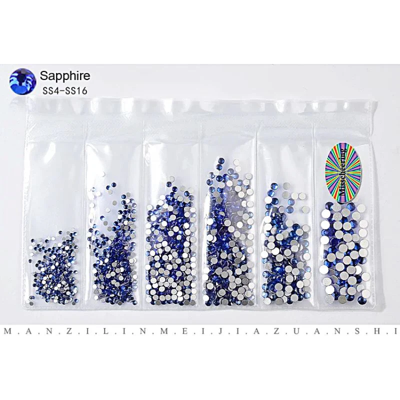 Nail Rhinestones Mixed Sizes Pack - Image 23