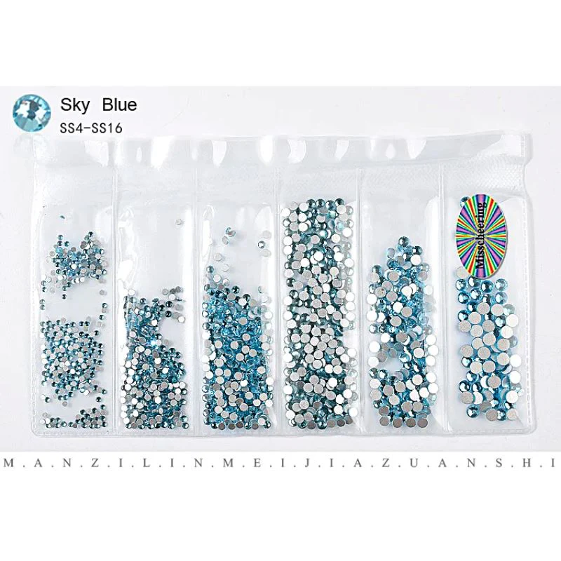 Nail Rhinestones Mixed Sizes Pack - Image 24