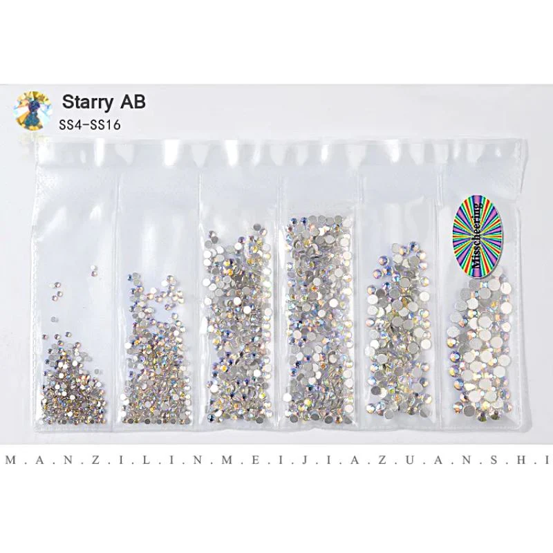 Nail Rhinestones Mixed Sizes Pack - Image 25