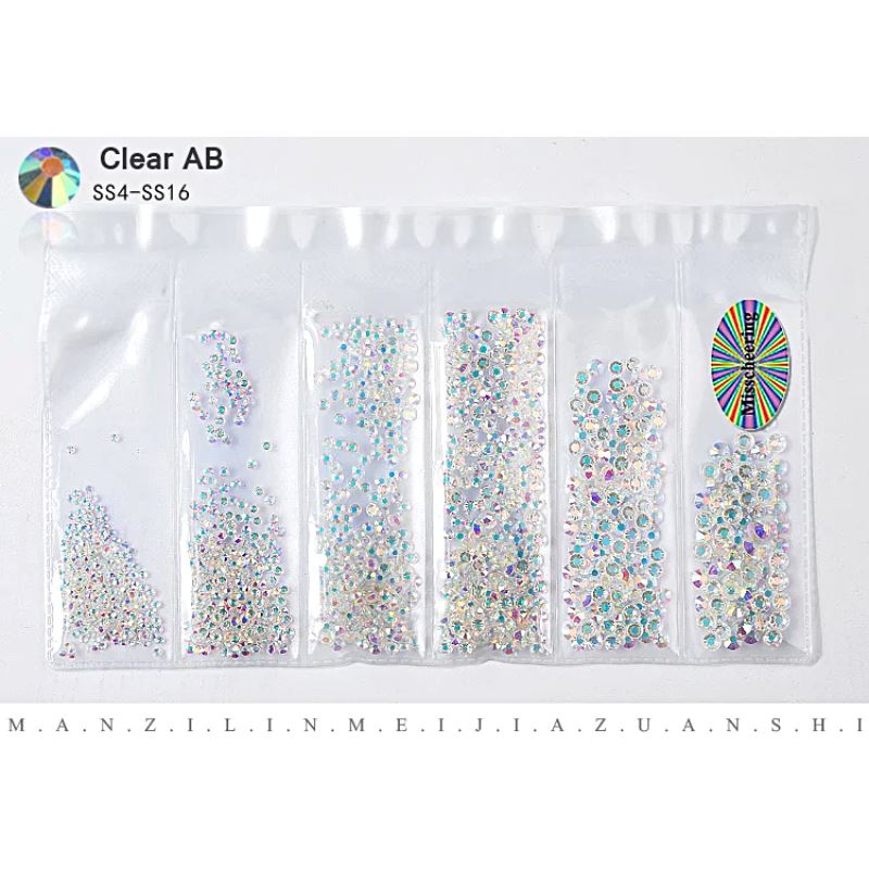 Nail Rhinestones Mixed Sizes Pack - Image 8