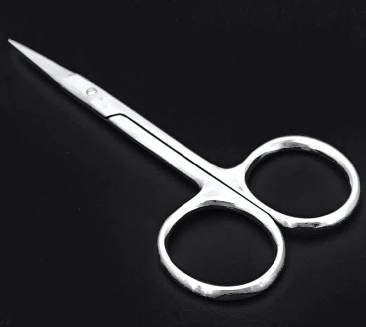 Nail and Cuticle Scissors - Straight/Curved Blades - Image 2