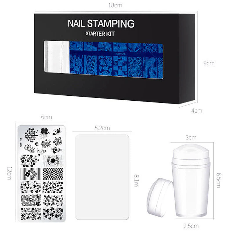 Nail Stamping Kit + 1 FREE Random Plate - Image 4