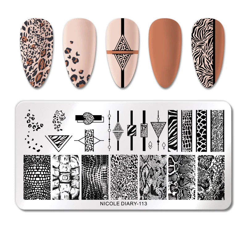 Nail Stamping Plates Nicole Diary - Image 10