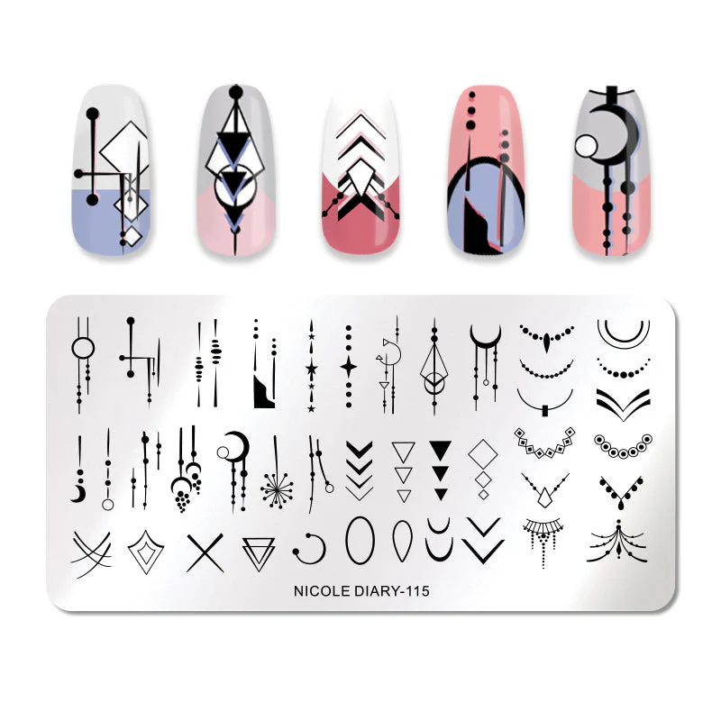 Nail Stamping Plates Nicole Diary - Image 11