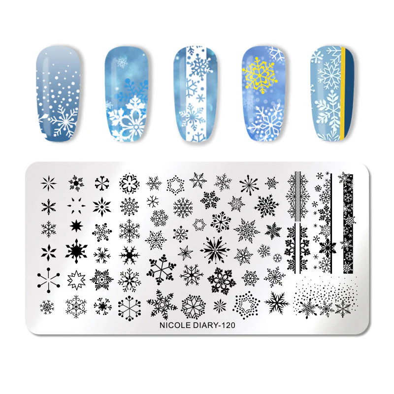 Nail Stamping Plates Nicole Diary - Image 12