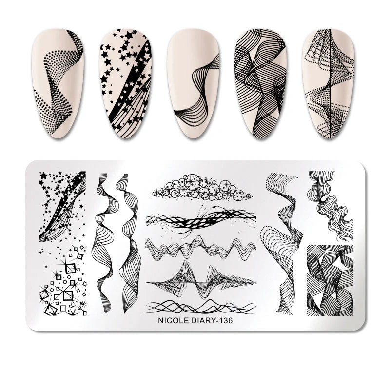 Nail Stamping Plates Nicole Diary - Image 13