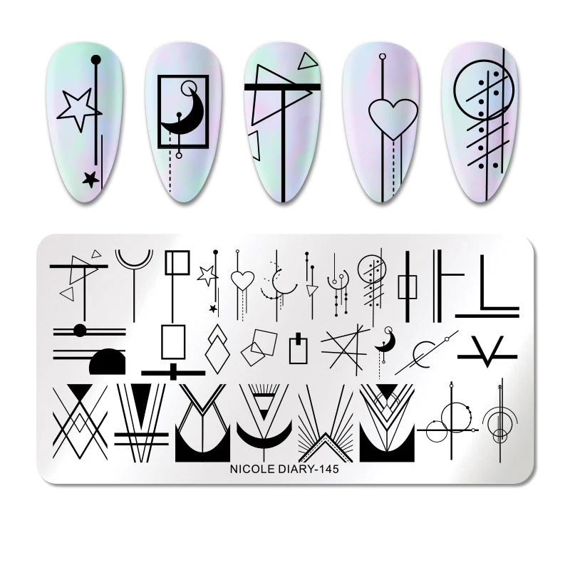 Nail Stamping Plates Nicole Diary - Image 15