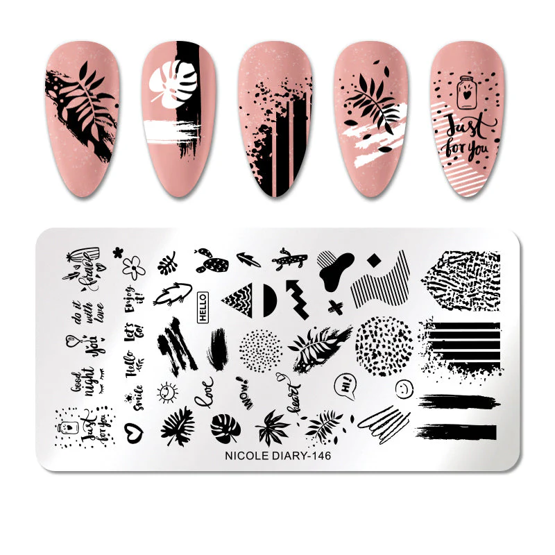 Nail Stamping Plates Nicole Diary - Image 16