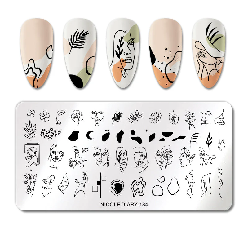 Nail Stamping Plates Nicole Diary - Image 19