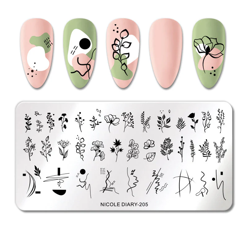 Nail Stamping Plates Nicole Diary - Image 22