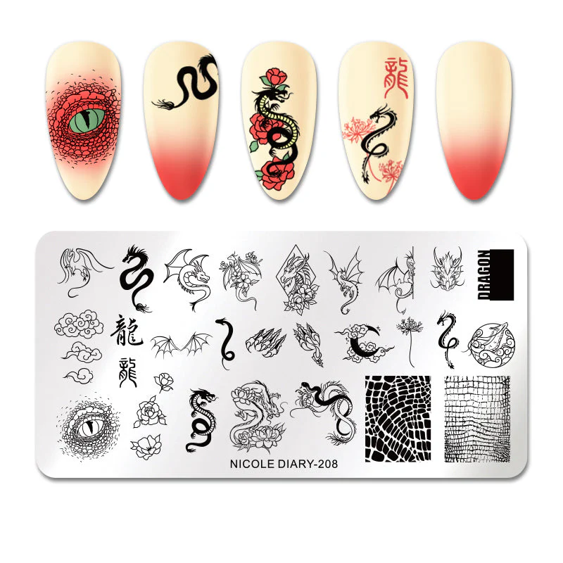 Nail Stamping Plates Nicole Diary - Image 25