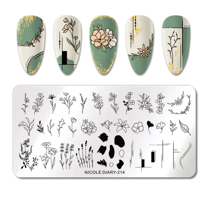 Nail Stamping Plates Nicole Diary - Image 27