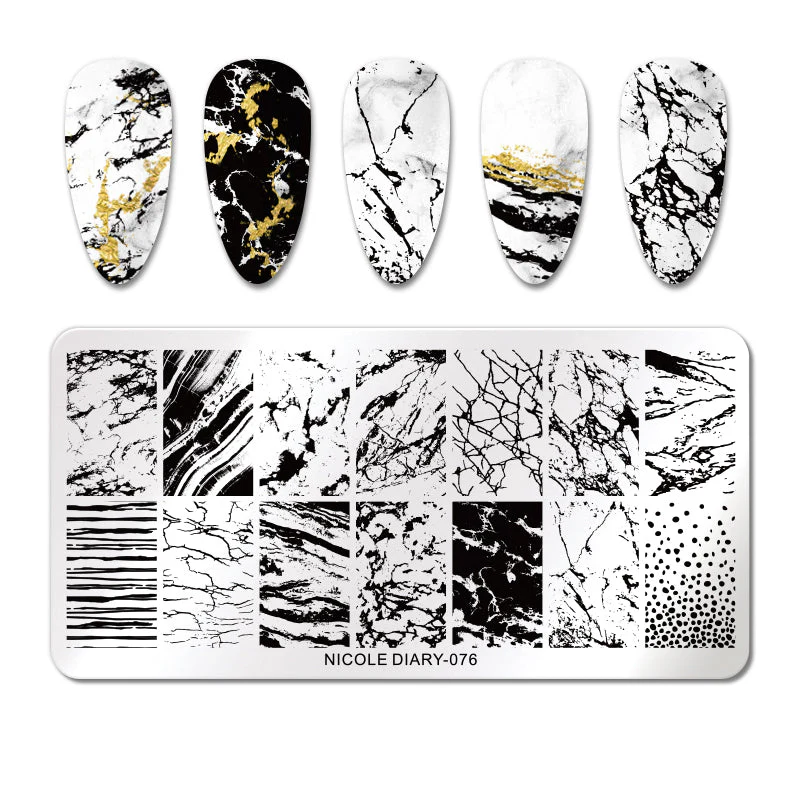 Nail Stamping Plates Nicole Diary - Image 4