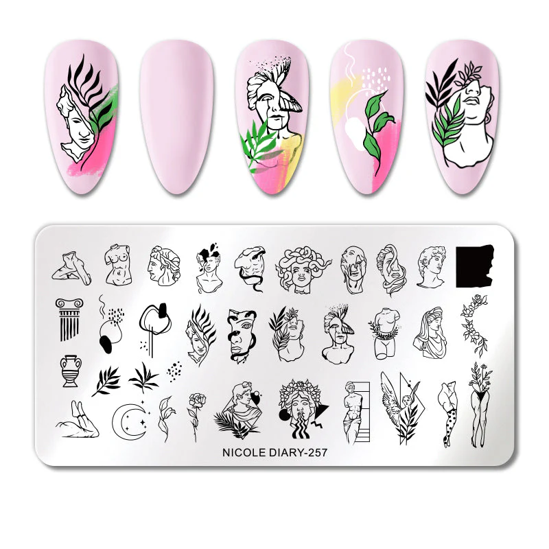 Nail Stamping Plates Nicole Diary - Image 40