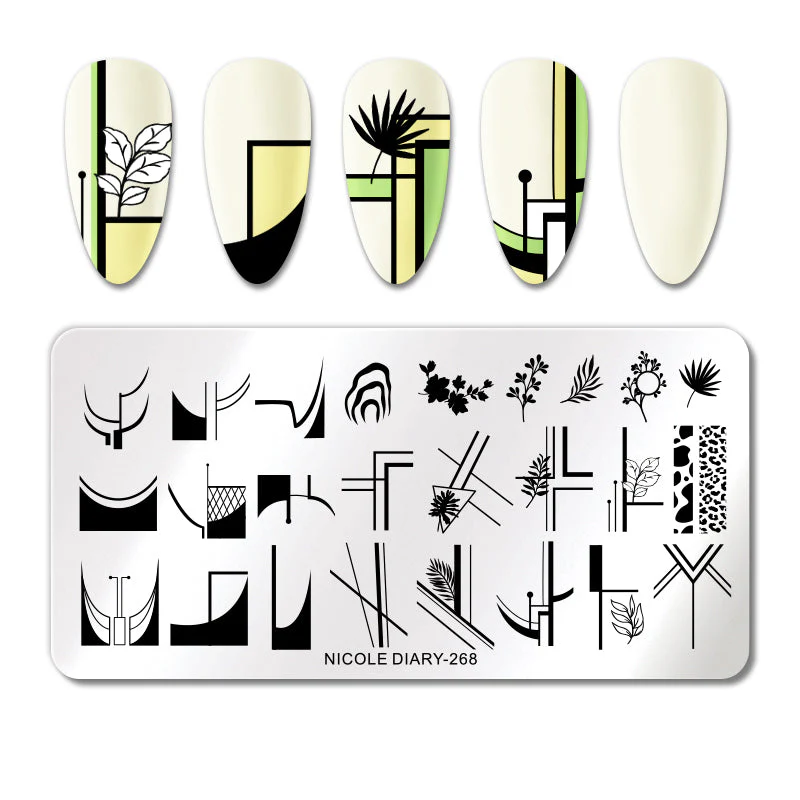 Nail Stamping Plates Nicole Diary - Image 43